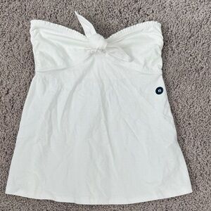 Hollister White XS Top